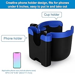 Accmor Stroller Cup Holder with Phone Holder, Bike
