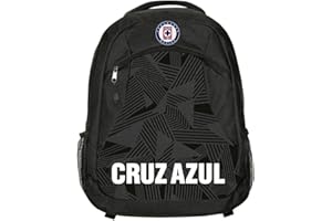 Icon Sports Fan Shop World Soccer Club Team Logo Officially Licensed Premium Backpack (CRUZ AZUL, ONE SIZE)