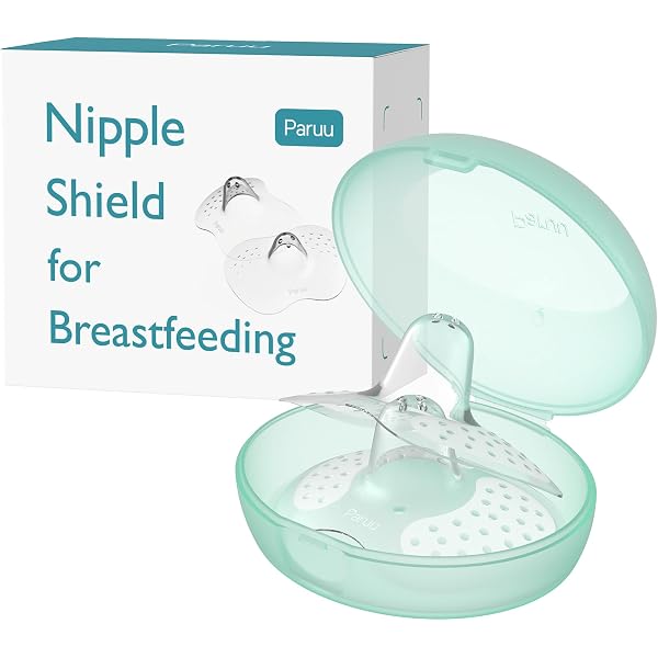 Split Inverted Shield Munchkin Nipple Shield Silicone Nipple Shield For Breastfeeding - Helps ...