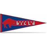 Rico Industries NFL FootballRetro 12" x 30" Felt Wall Décor Pennant - Great for Home/Bed Room/Man Cave Décor