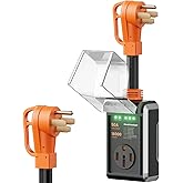 CRTBETLIF 50 amp Surge Protector for RV, 2026 Upgraded 16000J Surge Protection RV Circuit Analyzer, RV Surge Voltage Protecto