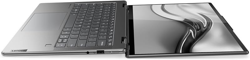 Lenovo yoga 7 gen 7 (14ial7) - computador tátil 14 "2,8k oled 90hz (intel core i7-1260p, 16 gb de ram, 1 tb ssd, intel iris xe graphics, windows 11 home) gray, caneta, teclado qwerty portuguese (82qe004fpg)