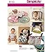 Simplicity 8110 Infant Playmat, Stroller Blanket, Stroller Organizer, and Baby Bib Sewing Pattern, 5 Pieces