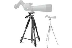 Spotting Scope Tripod Stand - Premium Metal Tripod for IBQ Birdwatching Shooting Hunting Scope – Adjustable, Stable, and Lightweight for Outdoor Viewing