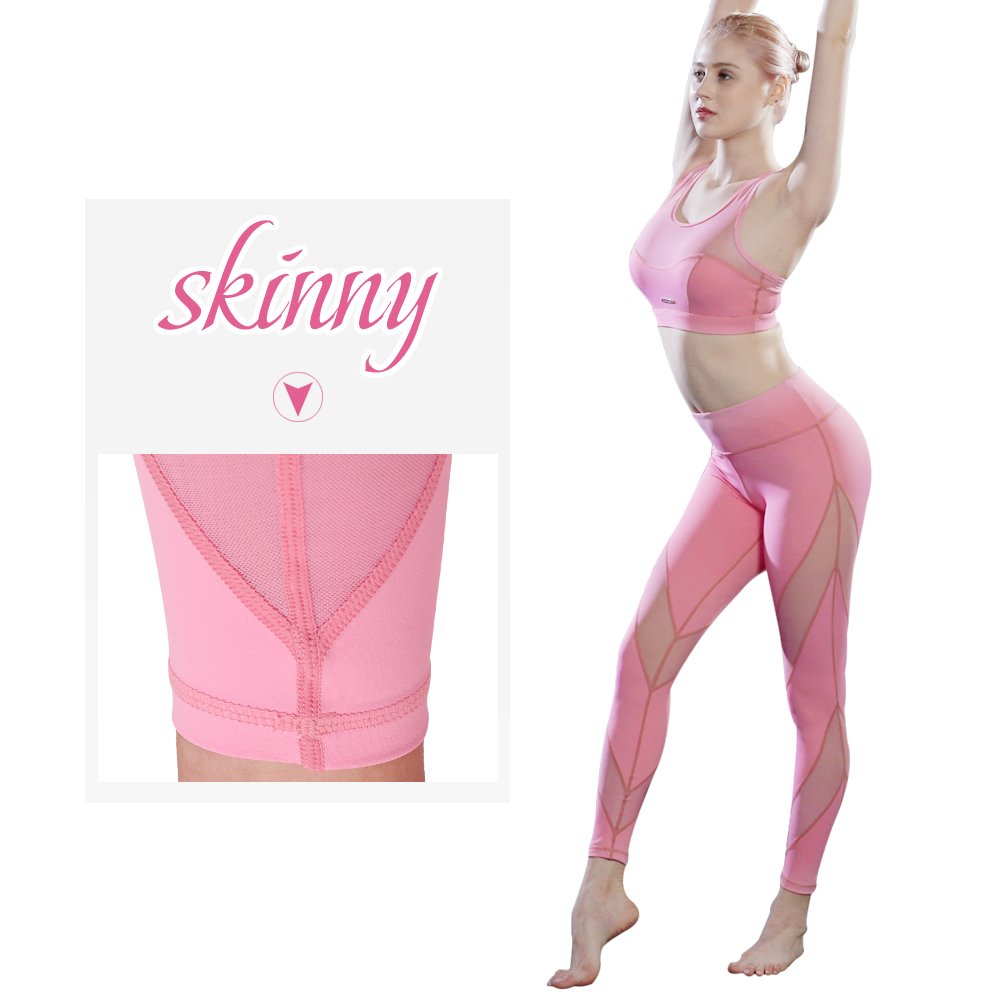 FavoBodinn Mesh Yoga Pants.Workout 