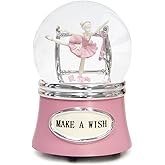 Ballerina Snow Globe, Christmas Music Box Snowglobes, Rotating Ballet Dance Gifts for Girls, 100MM Water Globe Musical Boxes, Plays Melody Fur Elise