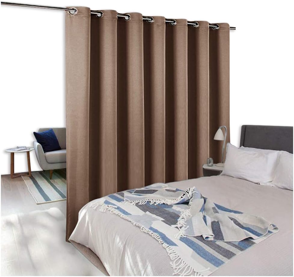 Nicetown Room Divider Curtain Screen Partitions Blackout Room