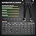 Athmile Men's Compression Pants Cool Dry Sports Tights Baselayer Capris Legging