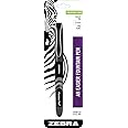 Zebra Pen Fountain Pen Set, Fine Point 0.6mm, Black Non-Toxic Ink, Stainless Steel Nib, Disposable, 1-Pack (48311)