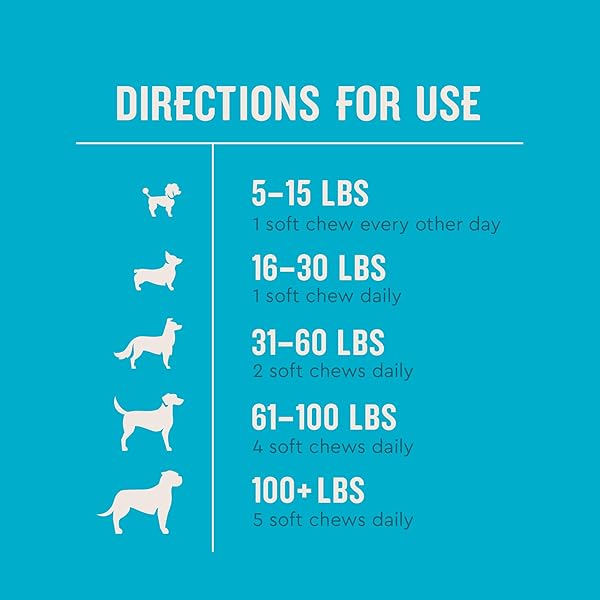 VETIQ GLUCOSAMINE HIP & JOINT SUPPLEMENT FOR DOGS, 180 SOFT CHEWS, DOG JOINT SUPPORT SUPPLEMENT WITH MSM AND KRILL, DOG HEALTH SUPPLIES LARGE & SMALL BREED, CHICKEN FLAVORED CHEWABLES