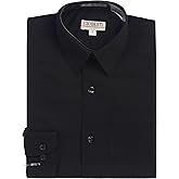 Gioberti Boys Long Sleeve Solid Dress Shirt