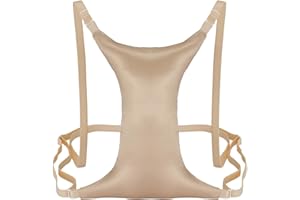 Breast Support Pillow for Chest Wrinkles Cotton Chest Cushion for Side Sleeper Soft Chest Pillow with Adjustable Clasp Beauty