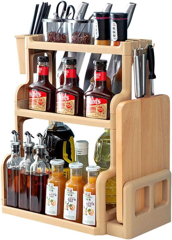 XHF Estantes de Especias, Estante de Almacenamiento de Condimentos