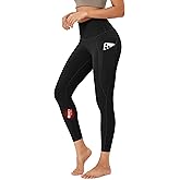 ODODOS ODTHERMAL Women's Fleece Lined Yoga Pants with Pockets - 25" / 28" High Waisted Warm Workout Leggings