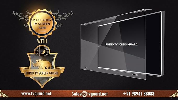 RHINO Led Tv Screen Guard 22 Inch Non Breakable 4MM: Amazon.in: Electronics