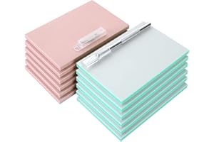 DIRBUY 12 Pcs Rubber Carving Block - 4 x 6 Inch Linoleum Blocks for Printmaking - Rubber Block Stamp Carving, Soft and Easy to Carve (Pink, Green, Craft Knife Include)