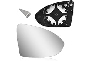 TOP-MAX Passenger Side Heated Mirror Glass Compatible with Volkswagen VW MK7, 2015-2021 Golf/GTI, 2015-2019 Golf SportWagen/R