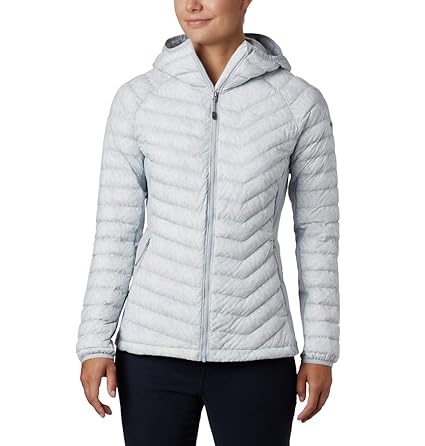 columbia women's powder pass hooded jacket