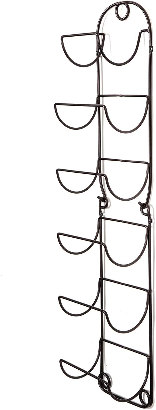 SODUKU Towel Rack Wall Mounted Metal Wine Rack Towel Shelf for Bathroom Bronze: Home & Kitchen
