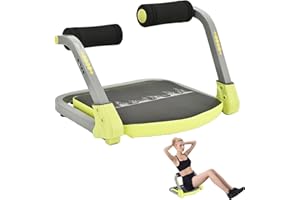 HOTSWEAT Ab Machine, Sit Up Exercise Equipment, Ab Workout Equipment with 4 Adjustable Resistance, Ab Trainer for Stomach Workout with 330 LBS Weight Capacity, Foldable Ab Crunch Machine for Home Gym