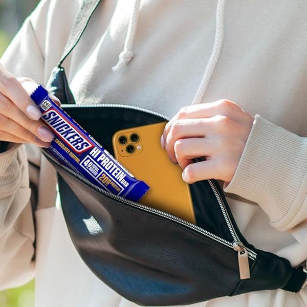 SNICKERS PEANUT & CARAMEL HI PROTEIN BAR, 24.12 OZ, 12 CT BOX