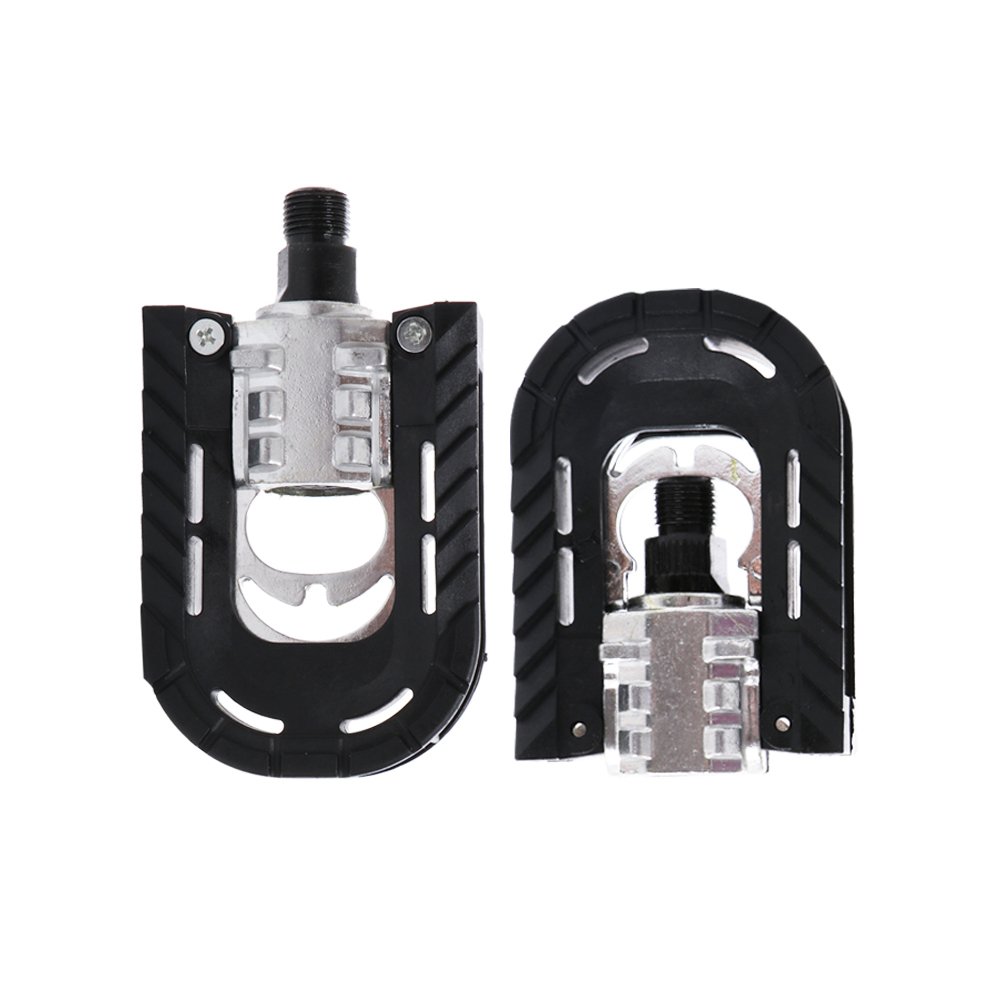 Tong Yue Bike Pedal Aluminum Alloy Folding Bicycle Pedals Flat Platform Pedals Road Bike Cyling Pedals,9/16 inch