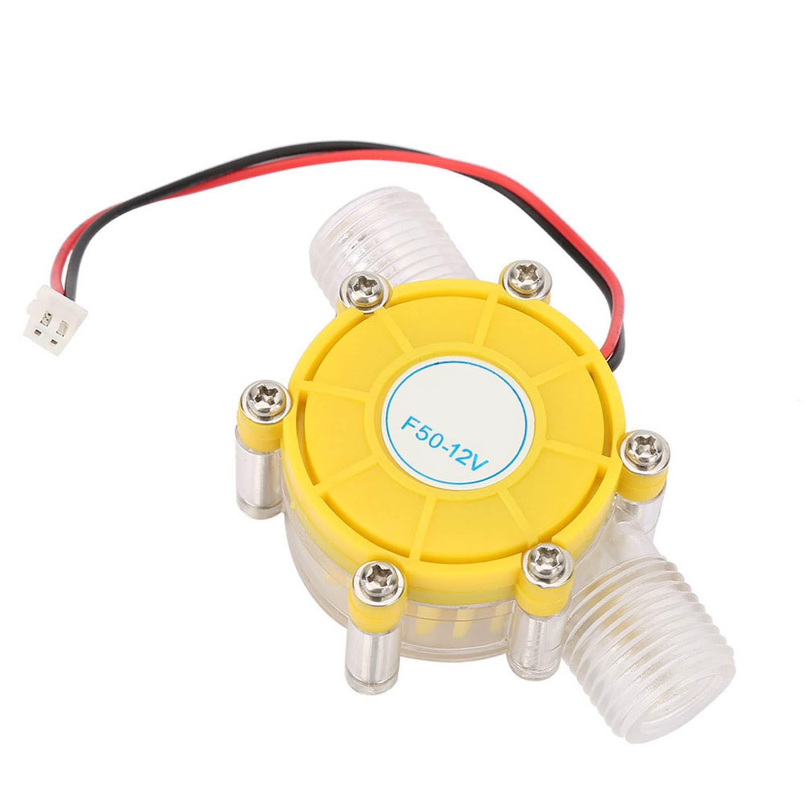 No Rust Water Generator, DC Solid Structure Micro-Hydro Generator, for Home (F50 12V transparent yellow)