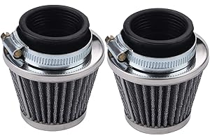 Wetenex 38mm Air Filter ID 1.5" Universal Filter for GY6 49cc 50cc 70cc 80cc 90cc 110cc 125cc 150cc 200cc XR50 CRF50 Motorcycle Quad Scooter Go Kart Moped Dirt Bike Pit Bike ATV