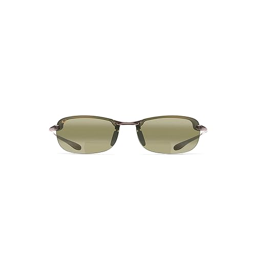 Maui Jim Makaha Reader HT8051120 Polarized Smoke Grey Rimless Frame