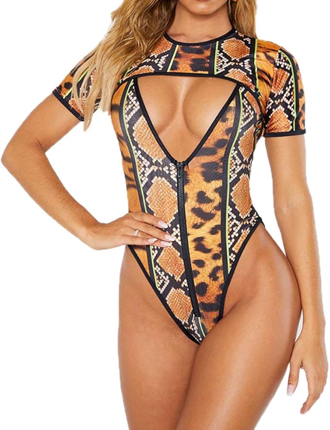 thong one piece swimsuit plus size