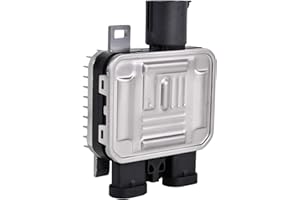 Merautop SJ Radiator Cooling Fan Control Module Compatible with Land Rover Freelander Cooling Fan Unit Control Module Replace# 31305106, 31338823, 940004000, 940004300, 940004302