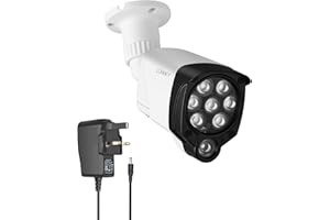LONNKY 8-LED IR Illuminator, 90 Degree Wide Angle, 100Ft Range, White