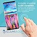 ILLUMI AquaShield Screen Protector Compatible with Samsung Galaxy S9 (2-Pack)(Compatible with Cases) No-Bubble High Definition Clear Flexible TPU Film