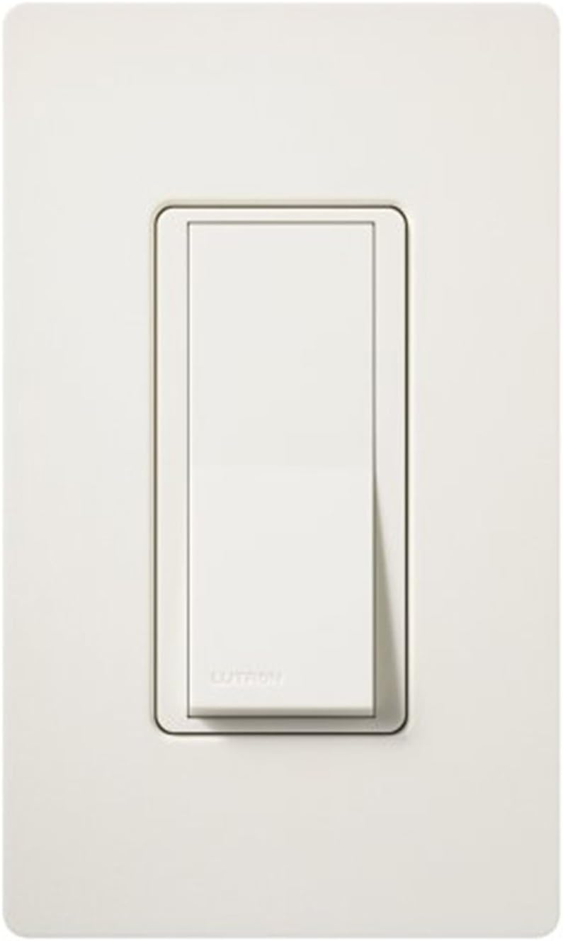 Lutron Claro On/Off Switch, 15-Amp, Single-Pole, CA-1PS-GR, Gray - Dimmer Switches - 