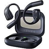 1MORE S70 Open Ear Headphones - True Wireless Bluetooth Open Earbuds, Comfortable Out of Ear Earbuds, Balance AIR+, IPX5 Waterproof, 40H Playtime, App Control, Clear Calls, Black