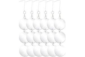 OFFO Reflective Bird Scare Discs Set, 18 PCS Double-Sided Reflective Devices for Outside, Bird Reflectors to Keep Pigeon and Woodpecker Away from Garden or Yard, Porch, Outdoor