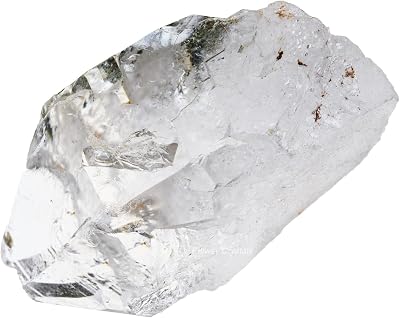 Erliway Clear Quartz Raw Crystals Large 1.25-2 in Healing Stones