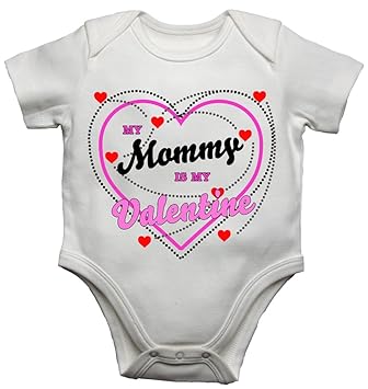valentines baby grow