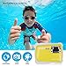 Waterproof Camera for Kids, DECOMEN Underwater Digital Camera for Kids, Sport Action Camcorder with 12MP HD Photo Resolution, 8X Digital Zoom, and Flash with 8G SD Card and Non-Rechargeable Battery
