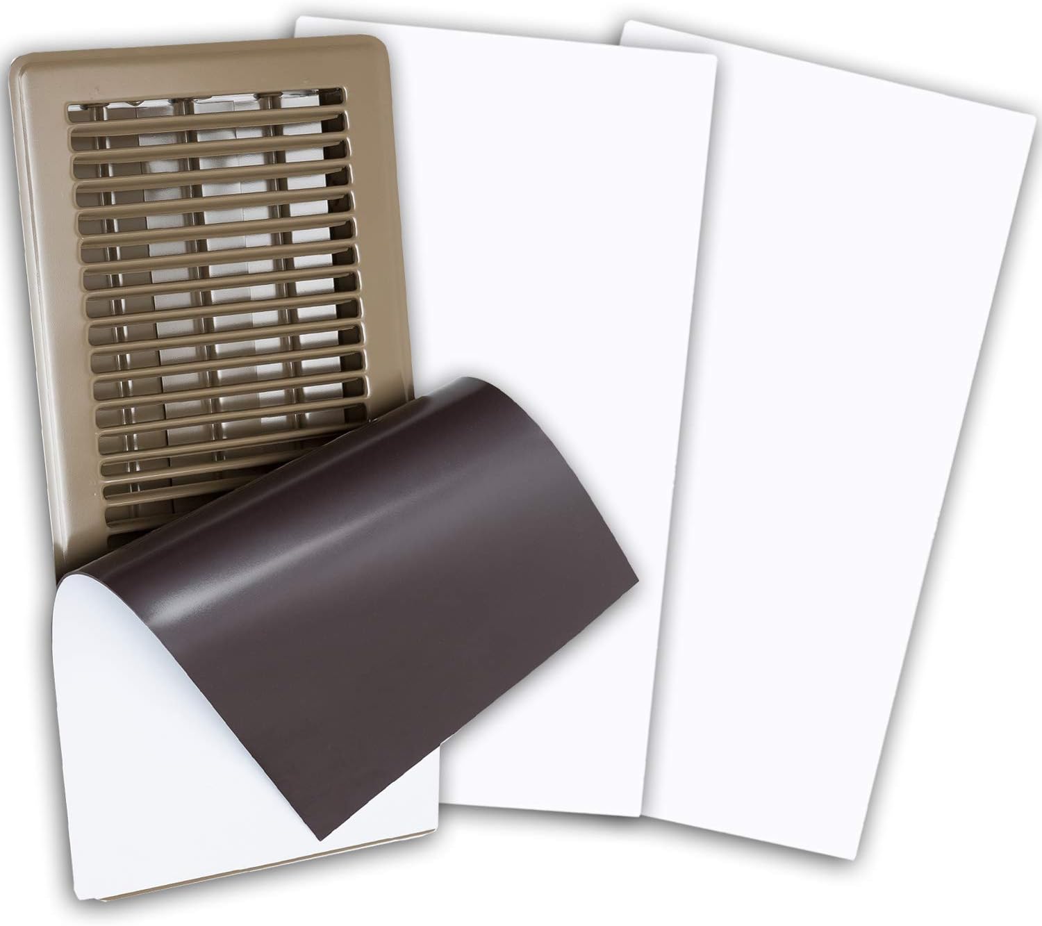 Registers, Grilles & Vents - Eureka Air High Strength Magnetic Vent Cover 3 Pack (8