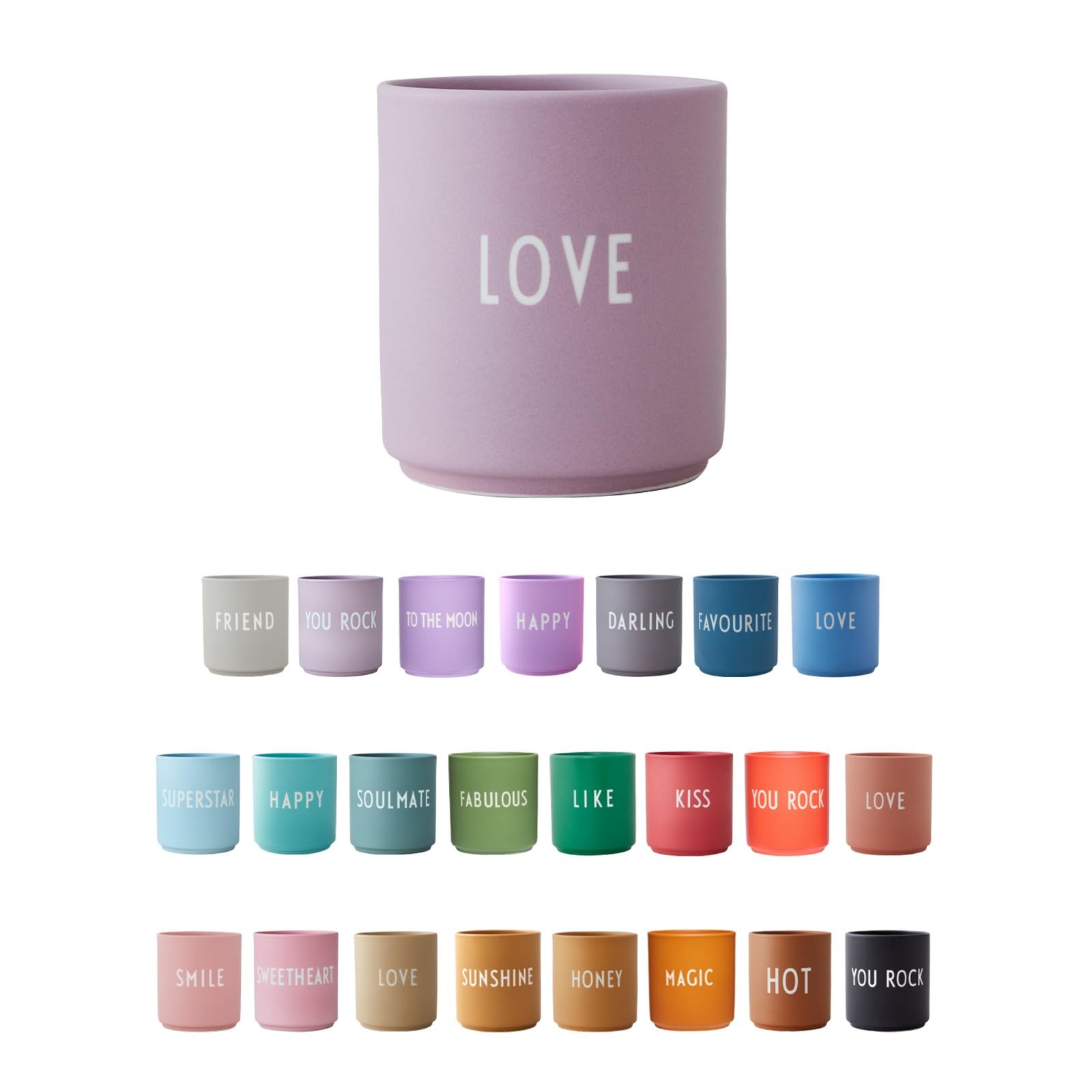 Design Letters Favourite Coffee Cup | Gift for Women & Gift for Men | Porcelain Coffee Mug with Engraved Letter | Tea Mug for Table Decoration | Cappuccino Cup Dishwasher Safe, 250 Ml