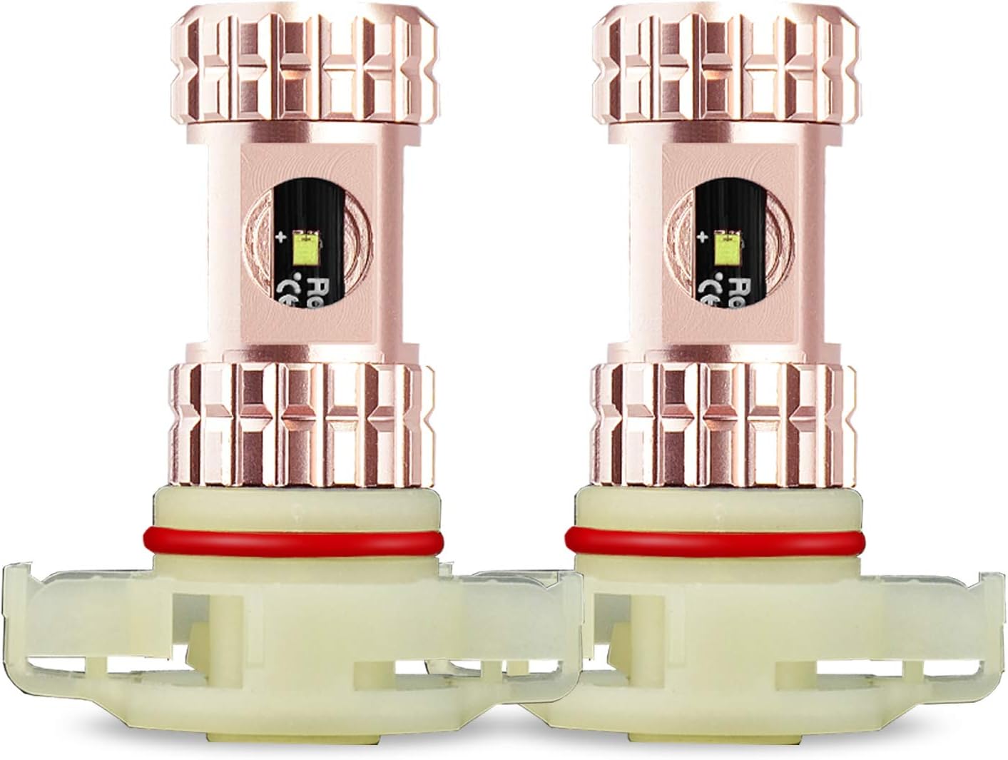 JDM ASTAR G4 AEC Chips 5202 All-in-One LED Fog Light Bulbs, Xenon White