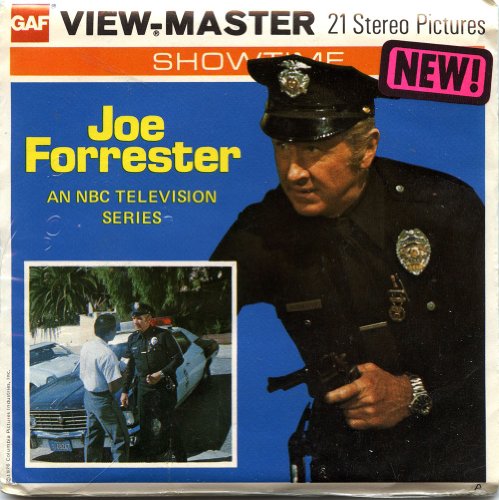 Showtime - Joe Forrester (an NBC Television Series) - Classic ViewMaster Reels 3D - Unsold Store Stock - Never Opened
