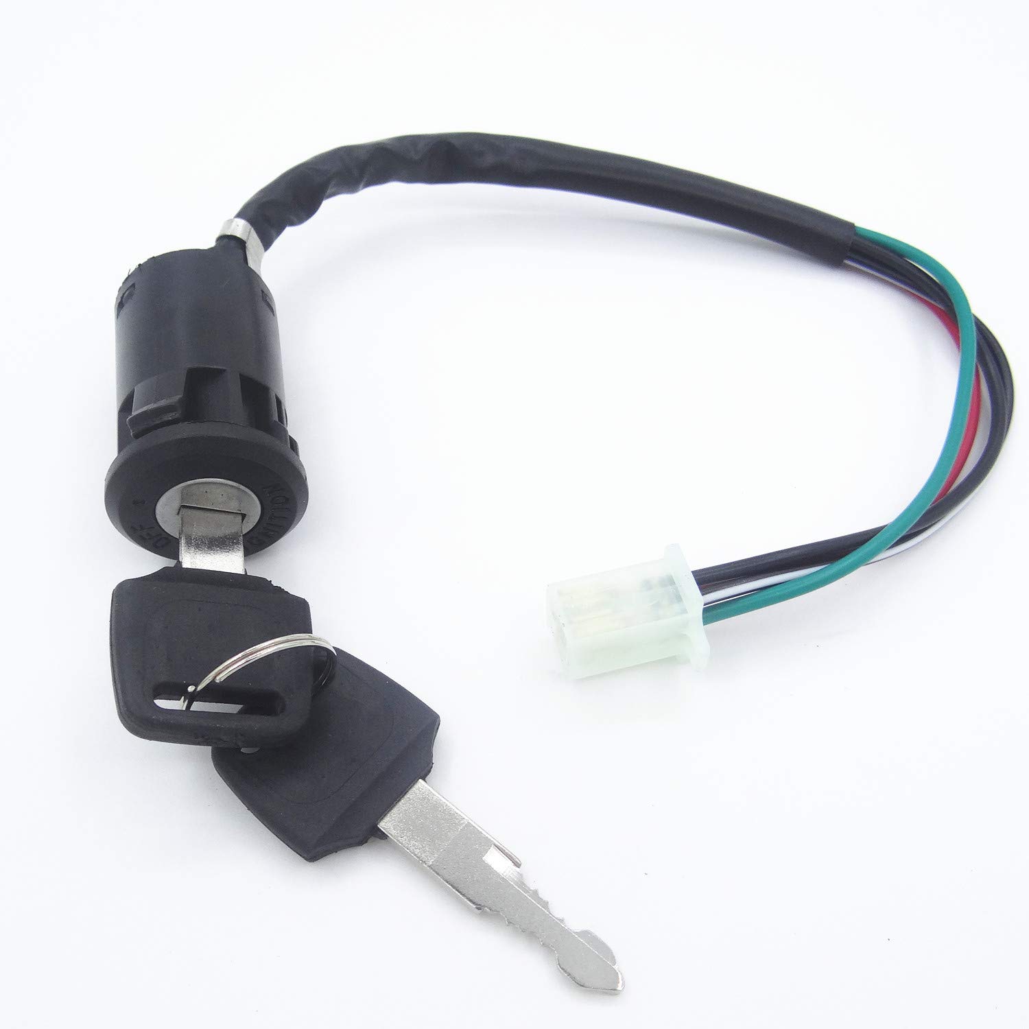 Key Ignition Switch 4 wires For motorcycles dirtbike ATV quad Go-Kart