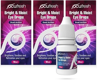 [3pack] Ocufresh Brightening Eye Drops 10ml Each White Eyes