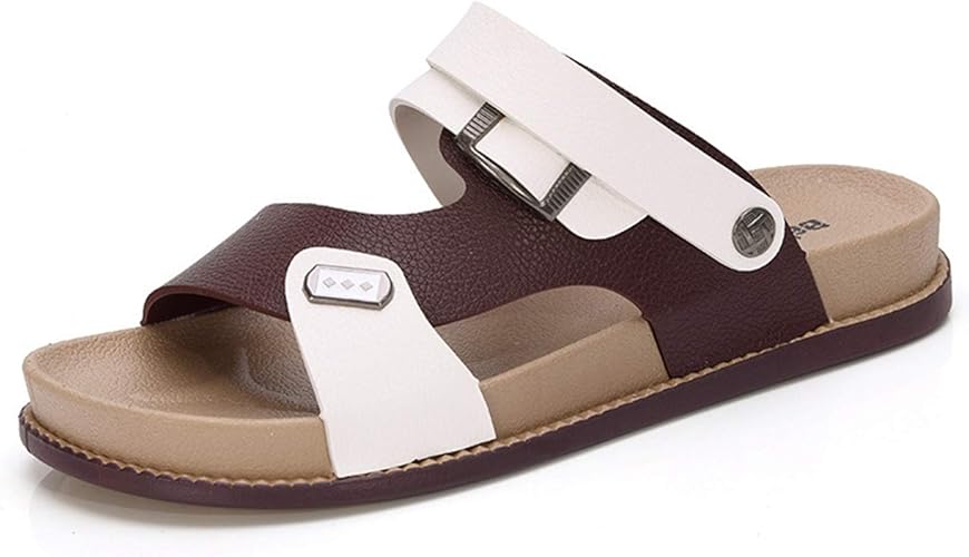 Amazon Donahutt03 サンダル メンズ 靴 男性 コンフォー クッション性 フィット 快適 2way 普段履き デイリー 玄関履き おしゃれ 疲れない ゆったり 軽い 歩きやすい 仕事 会社 オフィス 外出 シンプル バックストラップ スリッパ Donahutt03 ビーチ サンダル