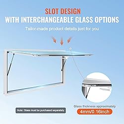 VEVOR Concession Window 72"x36", Aluminum Alloy