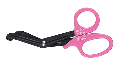 NCD Medical/Prestige Medical Fluoridbeschichtete Verbandschere, 14 cm, Knallpink