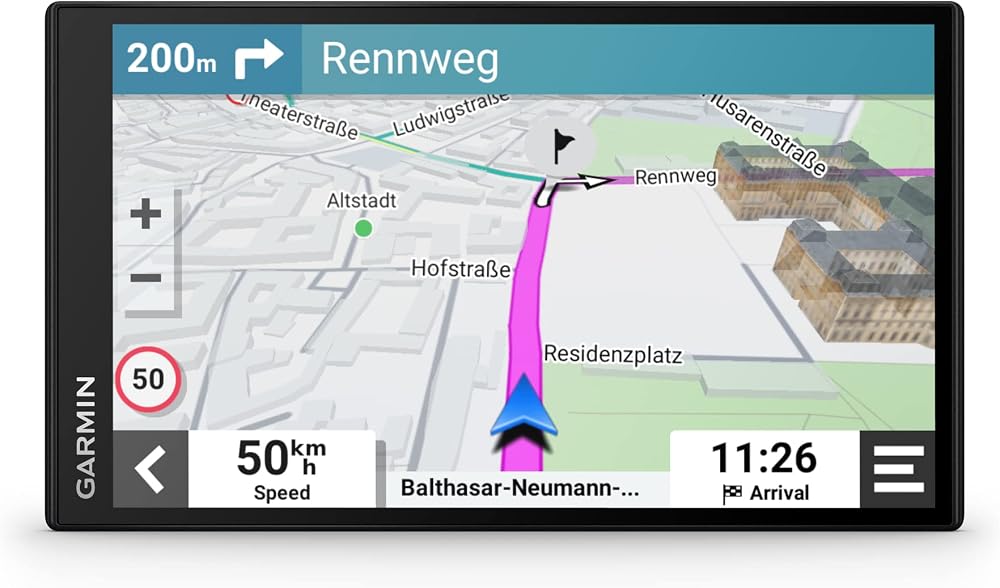 Garmin DriveSmart 76 GPS Sat Nav 7 inch Europe UK Ireland Live Traffic Bluetooth