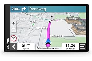 Garmin DriveSmart 76 EU MT-S, Car GPS, Black, 7"